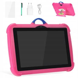 Kindertablet 7 inch - Peutertablet - 32GB - Roze - Met Hoesje & Ouderlijk Toezicht — thumbnail 3