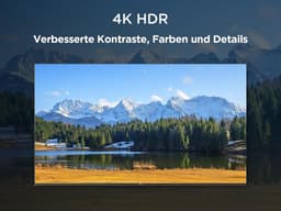 4K Smart TV 50 inch Direct LED Google TV HDR10+ Dolby Audio HDMI 2.1 Game Mode – 111,1 x 68,4 x 25,7 cm – Pauwhome Vision Pro V6C — thumbnail 5