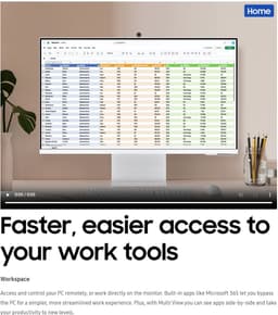 Samsung M8 M80F - Smart Monitor - 32 inch - Vision AI — thumbnail 7