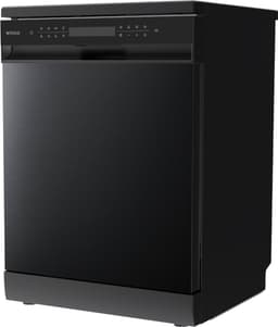 Wiggo WD-F6148B(DX) - Vrijstaande Vaatwasser - 60cm - 14 Couverts - 6 wasprogramma's - Energielabel B - 5 jaar garantie - Zwart Rvs — thumbnail 14