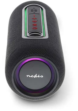 Nedis Bluetooth-Speaker - 240 min - Handheld Ontwerp - 30 W - Stereo - Ingebouwde microfoon - X5 - Zwart — thumbnail 9