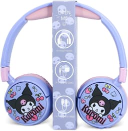 Kuromi - draadloze kinderkoptelefoon - volumebegrenzing - lange batterijduur - microfoon - opvouwbaar - bluetooth — thumbnail 6