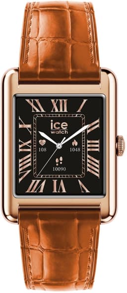 Ice Watch ICE smart TK 2.0 - Rose-gold - Cognac croco 025383 Horloge - Leer - Bruin - Ø 37 mm — thumbnail 10