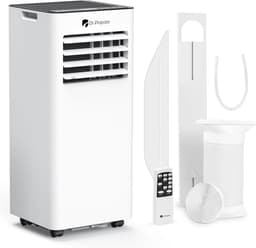 Mobiele Air Conditioner 9000 BTU - 4 in 1 Koeling, Ontvochtigen, Ventileren en Slaapmodus met Afstandsbediening — thumbnail 1