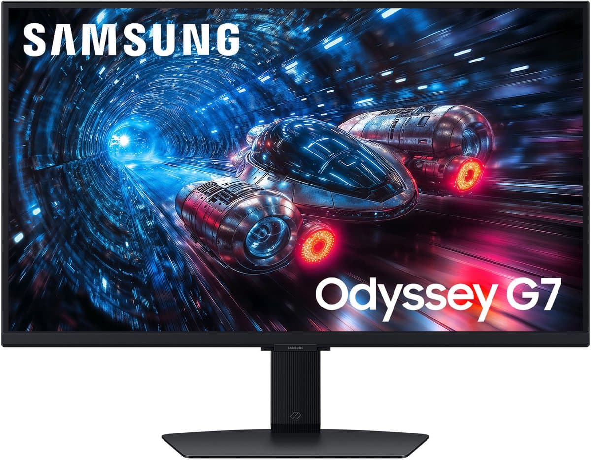 Samsung 27" Odyssey G7 G70F UHD 360Hz Gaming Monitor — afbeelding 1