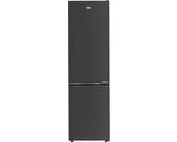 B7RCNA407HXBR1 - Beko - Vrijstaande dubbeldeurs koelkast - zwart/antraciet kleur