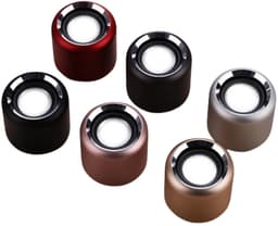 Mini Bluetooth Speaker met Deep Bass – Aluminium Behuizing – TWS Pairing – Compact & Draagbaar - Grijs — thumbnail 2