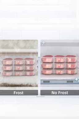 CHiQ FBM351NEI42 - Koel-vriescombinatie - 356 Liter - No Frost - Stil 35dB - Inverter Compressor - Digitaal LED Display - 12 Jaar Garantie op Compressor - D Energielabel — thumbnail 10