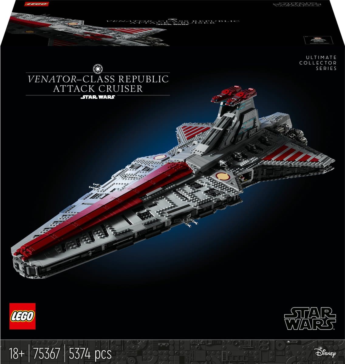 LEGO Star Wars Venator-Class Republic Attack Cruiser - 75367 — afbeelding 1