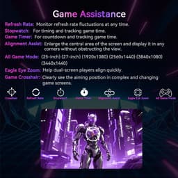 TITAN ARMY P2712V Flat 16:9 Fast IPS UHD 160Hz Dual mode FHD 320Hz Gaming monitor — thumbnail 12