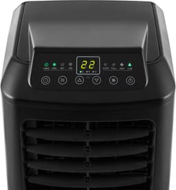 Klarstein mobiele airconditioner met luchtafvoerslang, 3-in-1 airconditioner met ventilator & ontvochtiger, kleine & draagbare airconditioner voor thuis & op kantoor, met nachtmodus & app-bediening, 9000 BTU,6 kW voor 44 m² - Afstandsbediening — thumbnail 11