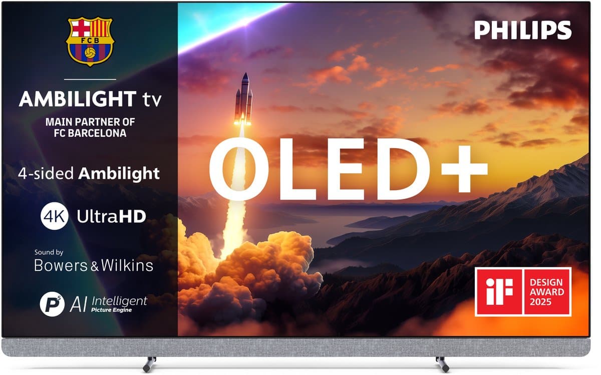 Philips 65OLED910/12 - 65 inch - 4K OLED - 2025 - Smart TV — afbeelding 1