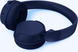Leichte On-Ear Draadloze Bluetooth Hoofdtelefoon Met Passieve Geluidsisolatie - 55 Uur Afspeeltijd -Natuurlijke Geluid - Heldere Gesprekken - Dynamische Bass - 2 Uur USB Opladen - Blauw — thumbnail 7