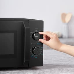 Toshiba MW2-MM20PF(BK) - Solomagnetron - 10 Jaar Garantie op Magnetronbuis - 20 liter - Zwart — thumbnail 6