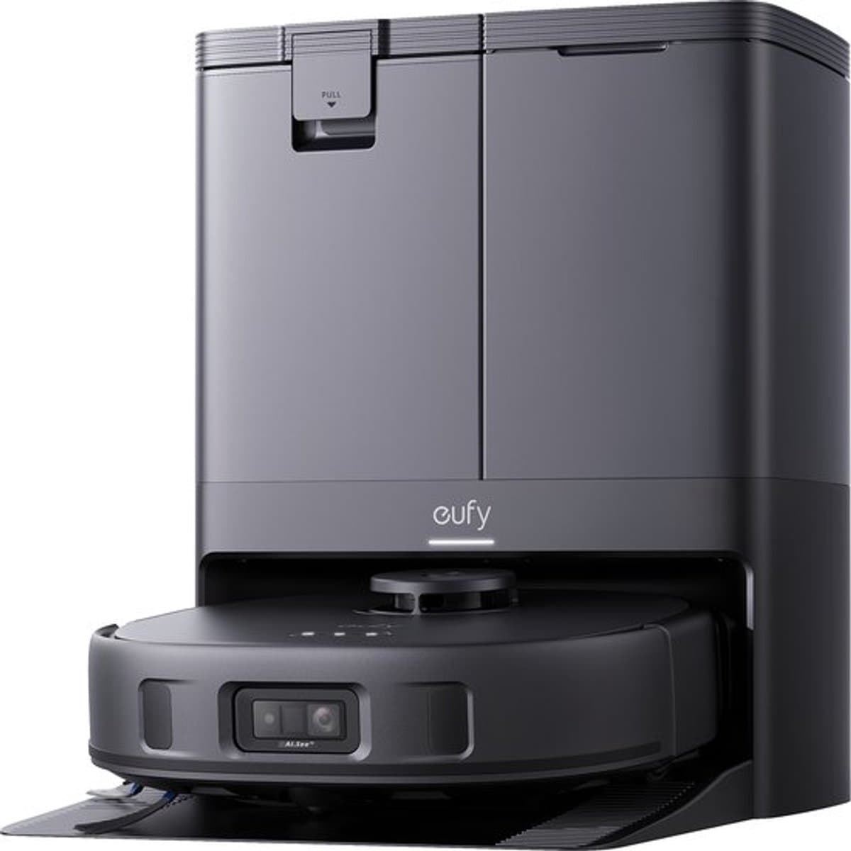 eufy Clean X10 Pro Omni Robotstofzuiger met dweil - Robot Vacuum 8000 Pa zuigkracht, tapijt detectie AI-obstakel vermijding, wast en droogt de dweil, automatisch legen en vullen — afbeelding 1