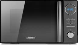 MEDION 3-in-1 magnetron met grill- en heteluchtfunctie (23 liter, 900 watt, 1.000 watt grill, 1.680 watt hetelucht, 10 automatische programma's, ontdooifunctie, display, MD11493) zwart — thumbnail 13
