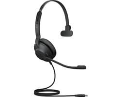 Jabra Evolve2 30 Headset Bedraad Hoofdband Kantoor/callcenter USB Type-C Zwart