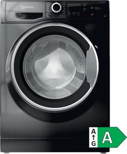Bauknecht WM BB 814 A | Wasmachine | Zwart | 8 kg — thumbnail 1