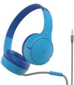 Headphones with Microphone Belkin AUD004BTBL Blue — thumbnail 1