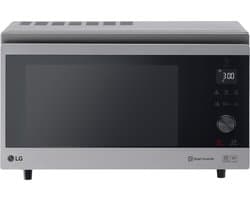 LG MJ3965ACS - 39L magnetron met Crisp & Stoomschaal - Snelle en gelijkmatige bereiding - Meer kook mogelijkheden - EasyClean™ coating - Smart Inverter motor