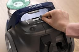 Philips Stofzuiger zonder Zak FC9556/09 - Alle Vloertypen - Sterke Zuigkracht - Met H13 Allergiefilter - 3 Extra Mondstukken - Blauw — thumbnail 19