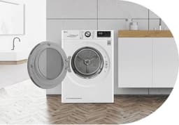 LG RC90V9AV3Q - 9 kg droger met DUAL inverter Heat Pump™ - Supersnel of Superzuinig - Auto Cleaning Condensor - ThinQ — thumbnail 8