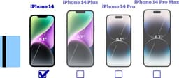 Apple iPhone 14 - 128GB - Rood — thumbnail 2