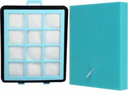 2x Invoer Filter geschikt voor Philips PowerPro Expert (ECO) CRP745 Beschermt Motor tegen Stof FC8760 - FC8769 Vervanging — thumbnail 4