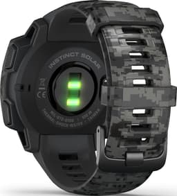 Garmin Instinct Solar - Smartwatch - Robuust GPS Sporthorloge - Zon Oplaadbaar - 45mm - Groen Camo Edition — thumbnail 12