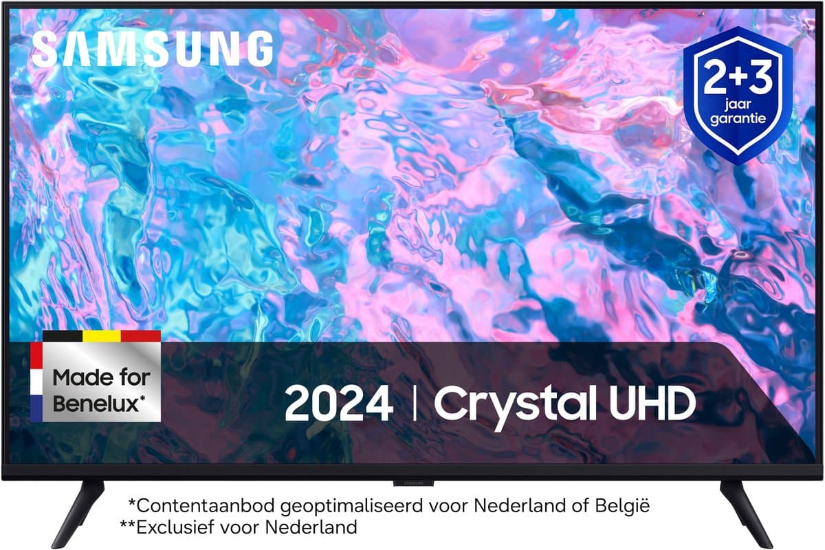 Samsung UE55CU7020 - 55 inch - 4K LED - 2024 + 3 jaar extra garantie - Smart TV — afbeelding 1