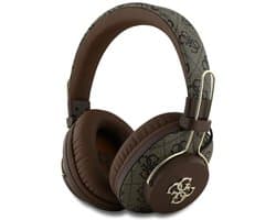 Guess ENC - Koptelefoon - Bluetooth - Metalen Afwerking - 4G Logo - Bruin