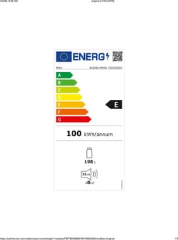 BEKO BLSA821M4SN-1 inbouw koelkast 54 cm Wit + 3 Jaar Gratis Extra Garantie — thumbnail 2