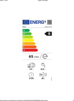 Bosch SMH6ZCX10E-1 Series 6 - Inbouw vaatwasser - 60 cm + 3 Jaar Gratis Extra Garantie — thumbnail 2