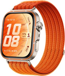 HUAWEI WATCH FIT 5 PRO- Oranje - Premium ontwerp - Geavanceerde outdoor workout mogelijkheden - Professioneel gezondheidsmonitoring met TruSense - Compatibel met iOS & Android — thumbnail 2