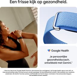 Google Fitbit Air Lavender - Activity Tracker - Met Blauw/Paars Actiesportbandje met klittenband — thumbnail 13