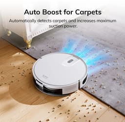 ILIF, Robotstofzuiger V20 met 5000 Pa Zuigkracht en LiDAR Navigatie – Slimme Draadloze Stofzuiger met App en Automatisch Opladen — thumbnail 2