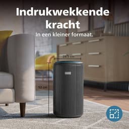 Philips PureProtect 3200 Series - Luchtreiniger - CADR 520m3/u - Ruimtes tot 135m2 - 3 Laags HEPA Filtratie - Air+ App - Ultrastil - Nachtlampje - Zwart - AC3221/13 — thumbnail 10