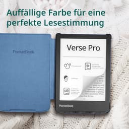 PocketBook Verse Pro Azure e-reader – Inclusief Blauw Hoesje (shell cover) – Voordeelbundel — thumbnail 4