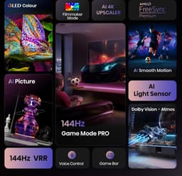 Hisense 85E7Q PRO - 85 inch - 4K QLED - 144hz - 2025 - Smart TV — thumbnail 19