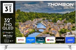 Thomson 32FQG3S15CW - 32" Full HD QLED Google TV - Wit — thumbnail 1