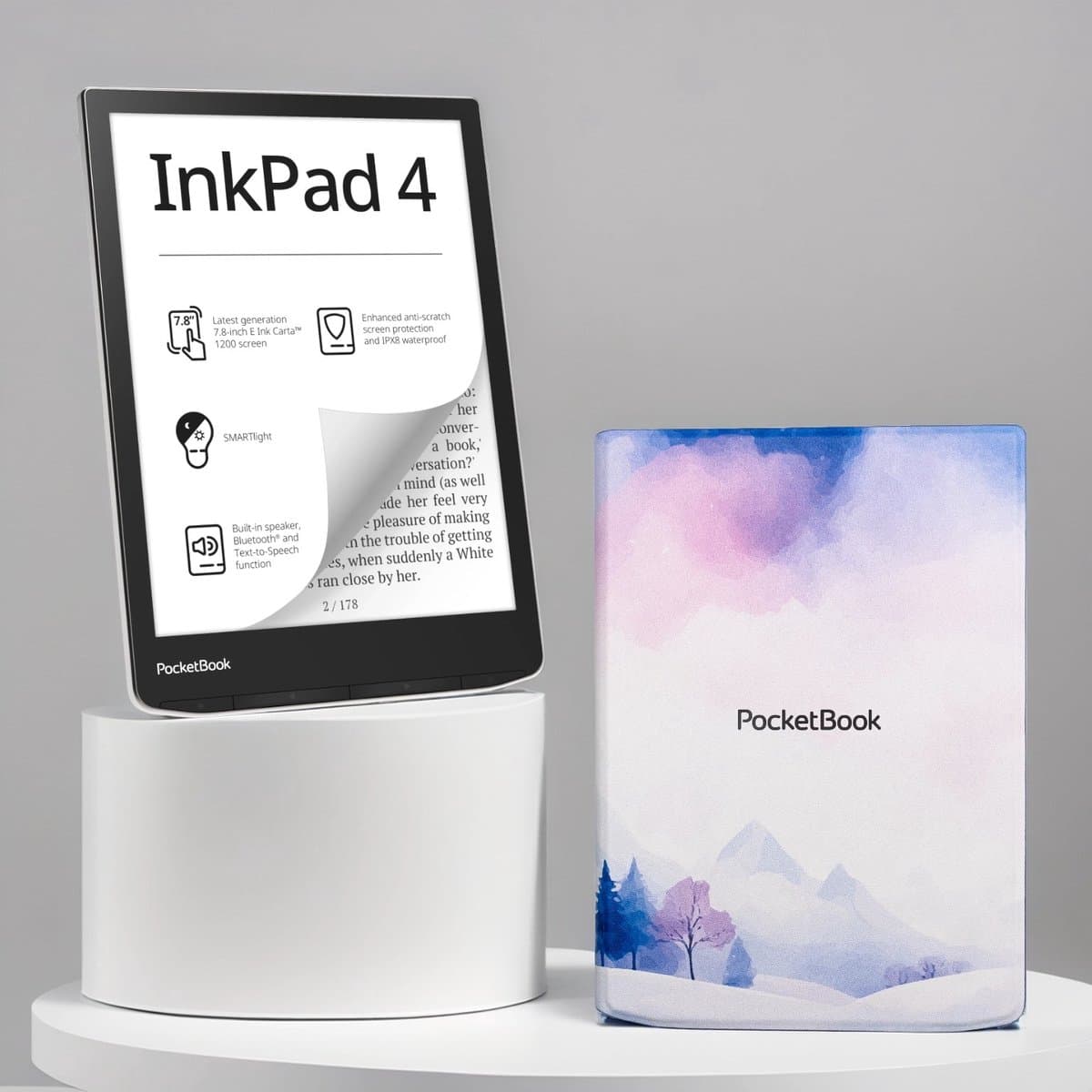PocketBook InkPad 4 + Wintertime Flip Cover - Voordeelbundel — afbeelding 1