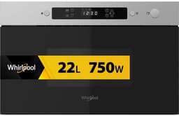 solo magnetron 22l 1300w inbouw zwart - whirlpool - MBNA900X — thumbnail 9