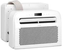 Klarstein Luchtontvochtiger Chillavan draagbare airco - 5.000 BTU, 3-in-1 koeling, en ventilator, energieklasse A, app-bediening, vrijstaand voor ruimtes tot 20 m², perfect voor caravans en campers - Timer - Dehumidifier