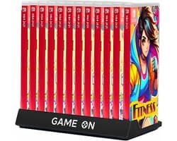 Xainy – Card case houder zwart geschikt voor 12 Nintendo Switch of Switch 2 game boxes | Switch-games accessoires | Spellen decoratief games stand | Opberg decoratie box / opbergbox voor OLED / Lite consoles