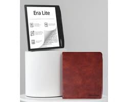 PocketBook Era Lite - 7 inch - Stone Green met Bruine Shell Cover - Voordeelbundel