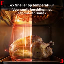 Tefal Easy Fry Infrared EY832H - Airfryer - 7L - 1700W - Infrarood Technologie - Sneller - Krokanter - Malser - 8 Programma's — thumbnail 3