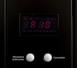 Exquisit EMW2546HIBLACK - Combi magnetron - Inbouw - 5 Jaar Garantie - 25 liter - Zwart — thumbnail 4