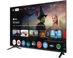 STRONG - TV 55" (139 cm) SRT55UH7773 - Smart Google TV 4K UHD - Chromecast - Google Assistant - Dolby ATMOS - Dolby Vision - Drievoudige tuners - Wifi - Bluetooth - Port Ethernet - 4xHDMI + 2xUSB - NETFLIX