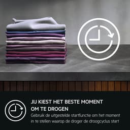 AEG TR78DD32B 7000 SensiDry® - Wasdroger Warmtepompdroger - 8 kg - NL/FR — thumbnail 8