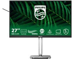 Philips 5000 Series 27B2G5200/00 – Duurzame Ergonomische 27 Inch Eco Monitor – Full HD IPS – 100Hz – Verstelbaar – 5 Jaar Garantie